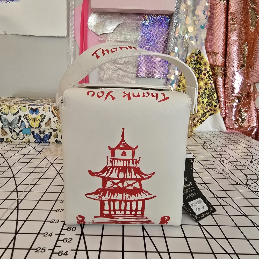 Chinese Take Out Box Purse